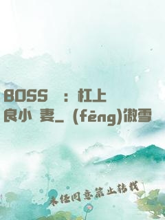 BOSS來襲：杠上無良小嬌妻