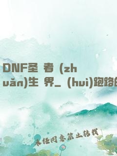 DNF圣職者轉(zhuǎn)生異界