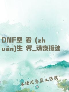 DNF圣職者轉(zhuǎn)生異界