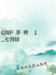 DNF槍手異界縱橫1