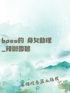 boss的貼身女助理