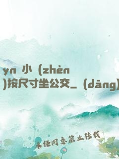 yn蕩小鎮(zhèn)按尺寸坐公交