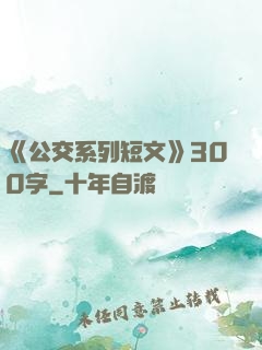 《公交系列短文》300字