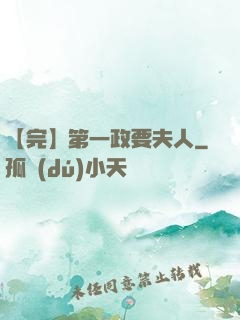 【完】第一政要夫人