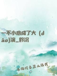 一不小心成了大導(dǎo)演
