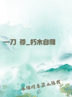 一刀獨尊