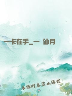 一卡在手