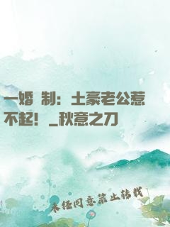 一婚兩制：土豪老公惹不起！