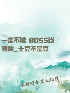 一定不能讓BOSS找到我