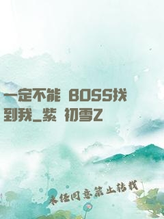一定不能讓BOSS找到我