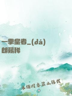 一拳皇者
