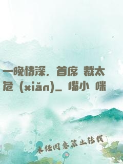 一晚情深，首席總裁太危險(xiǎn)