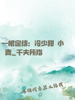 一眼定情：冷少甜寵小嬌妻