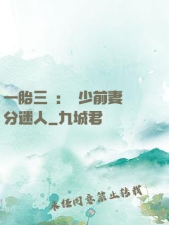 一胎三寶：陸少前妻過分迷人