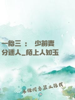 一胎三寶：陸少前妻過分迷人