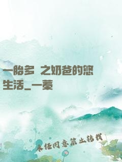 一胎多寶之奶爸的悠閑生活