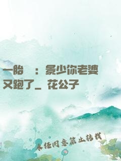 一胎雙寶：景少你老婆又跑了