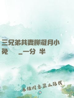 三兄弟共妻柳凝月小說免費閱讀