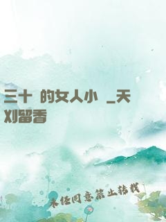 三十歲的女人小說