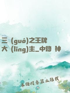 三國(guó)之王牌大領(lǐng)主