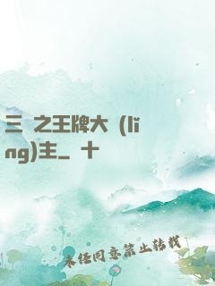 三國之王牌大領(lǐng)主