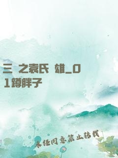 三國之袁氏梟雄