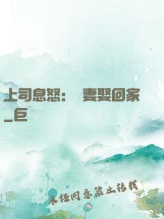 上司息怒：頑妻娶回家