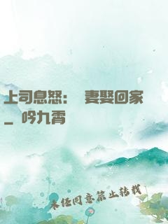 上司息怒：頑妻娶回家