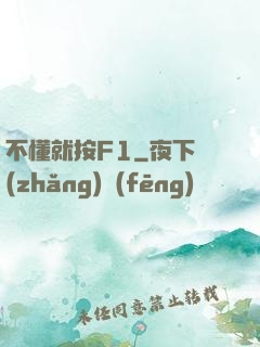 不懂就按F1