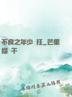 不良之年少輕狂