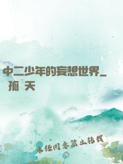 中二少年的妄想世界