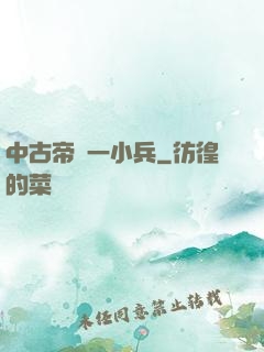 中古帝國一小兵