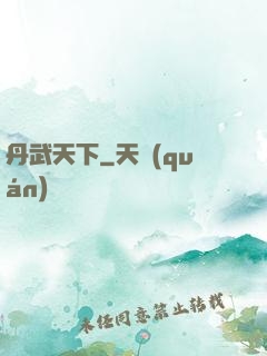 丹武天下