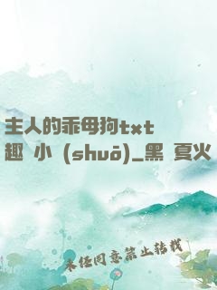 主人的乖母狗txt筆趣閣小說(shuō)