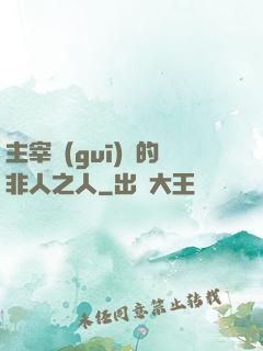 主宰規(guī)則的非人之人