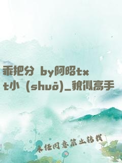 乖把分開by阿昭txt小說(shuō)