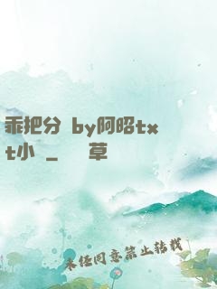 乖把分開by阿昭txt小說