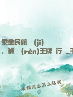 乘坐民航飛機(jī)，被誤認(rèn)王牌飛行員