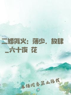 二婚似火：薄少，放肆寵
