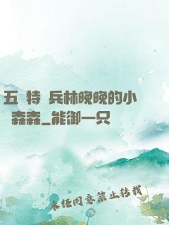 五個特種兵林晚晚的小說森森
