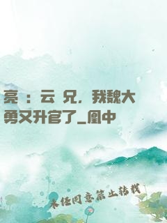 亮劍：云龍兄，我魏大勇又升官了