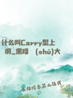 什么叫Carry型上單啊