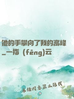他的手攀向了我的高峰