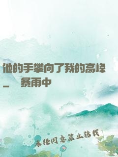 他的手攀向了我的高峰