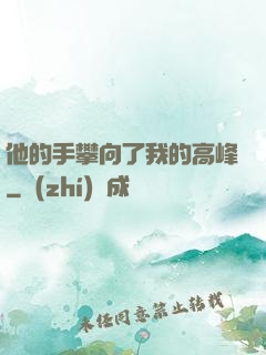 他的手攀向了我的高峰