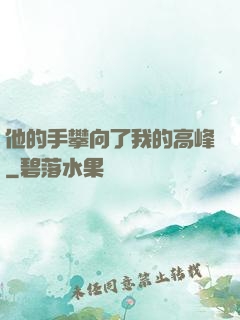 他的手攀向了我的高峰