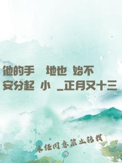 他的手漸漸地也開始不安分起來小說