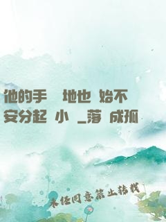 他的手漸漸地也開始不安分起來小說