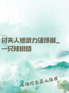 付夫人她武力值爆棚