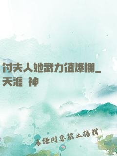 付夫人她武力值爆棚